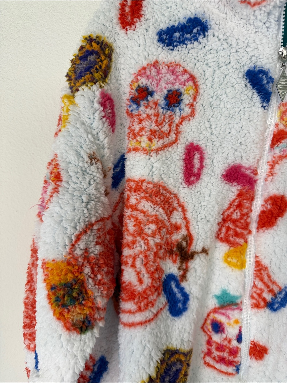 Cakeworthy x Harry Potter Honeydukes Lined Sherpa Zip Jacket Plus Size 2XL - Picture 3 of 12